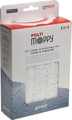 Produktbild von Polti PAEU0356, Mopppad , Blau, Grau, Mikrofaser, 2 Stück(e), 160 g, 325 mm