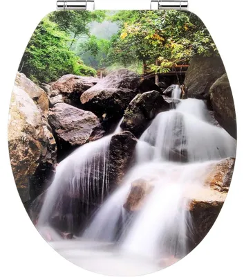 Zdjęcie produktu dla CORNAT Art of Acryl WC-Sitz WATERFALL, KSDSC323