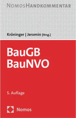 Immagine prodotto di Baugesetzbuch, Baunutzungsverordnung: BauGB, BauNVO