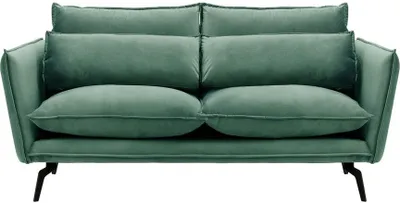 Produktbild von SLF24 - 2,5-Sitzer-Sofa Layla - schmutziges Himmelblau - Velluto 12