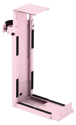 Imagen del producto de Soporte para PC Arozzi Arena, para patas redondas de 6 a 8 cm de diámetro, color rosa