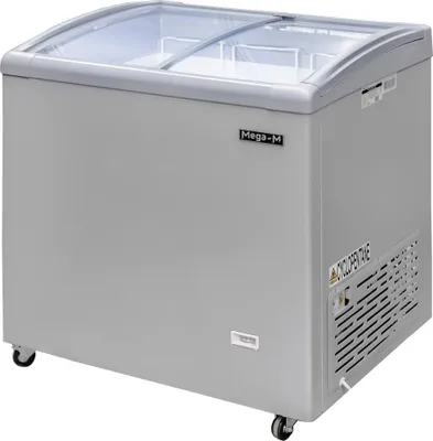 Zdjęcie produktu dla Zamrażarka skrzyniowa gastronomiczna przeszklona Mega-M YETI X78 78x61x84 cm 117L