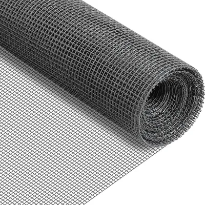 Imagen del producto de Mosquitera para ventanas, cortable, de 1,2 x 2,5 metros, red anti-insectos negra para ventanas