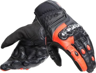 Produktbild von Dainese Carbon 4 Short Motorradhandschuhe, schwarz/rot, S
