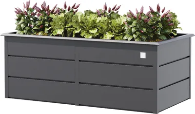 Image de PRIMEYARD LILLY Bac surélevé acier galvanisé 175x75x78 cm - ergonomique