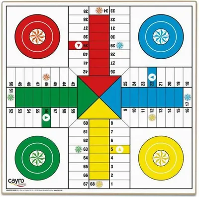 Obrázok produktu pre Parchís-Oca Spielbrett Cayro (33 x 33 cm)