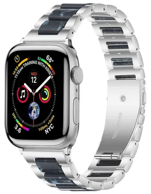 Immagine prodotto di Per Apple Watch Series Ultra 1 + 2 49mm 9 8 7 45 / 6 SE 5 4 44 / 3 2 1 42mm metallo / resina Bracciale Smart Watch