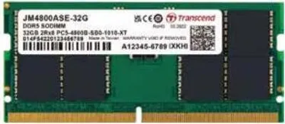 Produktbild von Transcend JetRAM DDR5 4800 32GB SO-DIMM