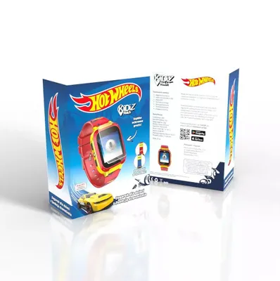 Produktbild von KiDiZ Hot Wheels Smartwatch für Babys mit Sprachsteuerung