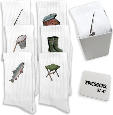 Produktbild von epicsocks Fischertraum Socken in 37-41 im