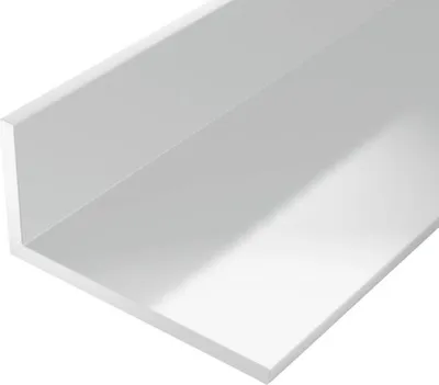 Produktbild von Alberts® Winkelprofil, Kunststoff, versch. Größen und Farben-2 m-Weiß-30 x 20 mm-3 mm