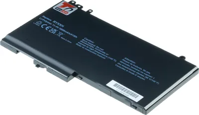 Obrázek produktu pro Baterie T6 Power pro Dell Latitude 12 E5250, Li-Poly, 11,4 V, 3600 mAh (41 Wh), černá