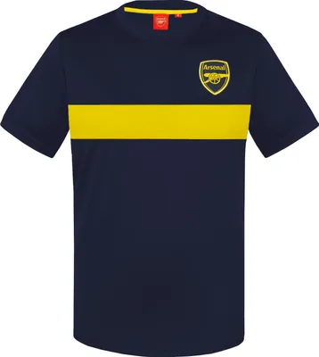 Obrázek produktu pro Arsenal FC - pánské tričko, polyester GF413 (L) (námořnická modrá/žlutá)