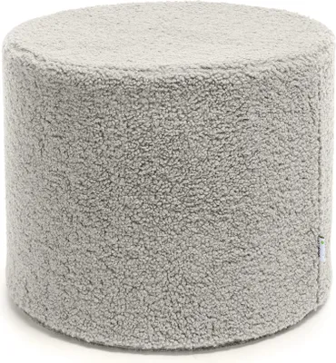Produktbild von Ecopuf, Sitzhocker, Fußhocker aus Cordstoff, Quadratischer Hocker, 50x40cm