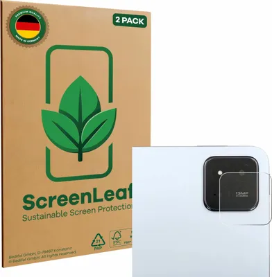 Produktbild von 2x ScreenLeaf Schutzfolie für Xiaomi Pad 7 (NUR Kameraschutz) nachhaltiger Displayschutz Display Schutz Folie Klar Transparent
