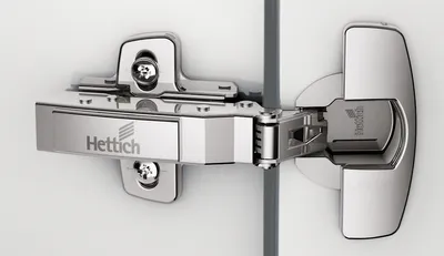 Produktbild von Hettich Sensys Topfscharnier Ø 35 mm mit integrierter Dämpfung vorliegend