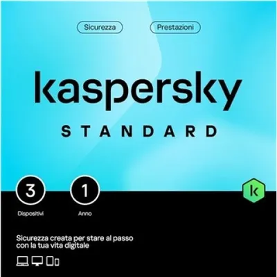 Produktbild von Kaspersky SlimBOX STANDARD Antivirus für 3 Geräte - Sicherheitssoftware