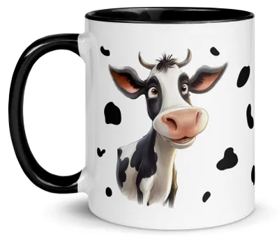 Kuh-Tasse 325 ml – Humorvolle Keramik-Tasse für Kaffee & Tee