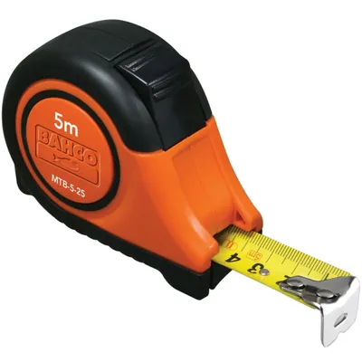 Produktbild von Bahco Maßband Taschenbandmass MTB-5-25-M