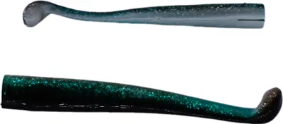 Image de MOLIX Jugulo Soft Shad, queue de rechange, 14cm, Green Mackerel, JSS55-132