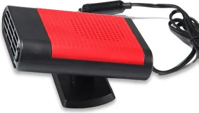 Produktbild von (Rot)150W Auto Elektrisch Luft Heizung Kühler Entfroster Antibeschlag Defogger 12V