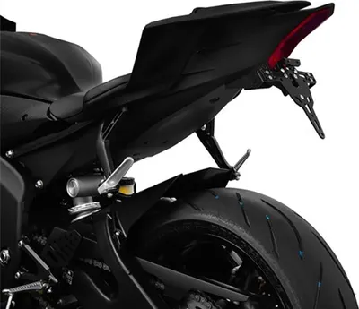 Produktbild von ZIEGER Pro Kennzeichenhalter kompatibel mit Yamaha YZF-R6 BJ 2017-18 Österreich
