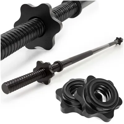 Obrázok produktu pre ACTIGET Olympijská tyč na činky, 120 cm, z ocele s 25 mm svorkami