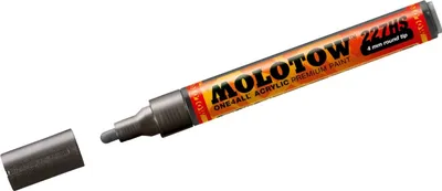 Produktbild von Molotow Acrylmarker ONE4ALL ACRYLIC 227HS 4 mm, Nr. 223, metallic schwarz