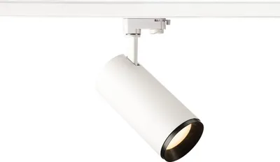 Produktbild von SLV 1004278 NUMINOS PHASE L 3 Phasen System Leuchte weiss/schwarz 3000K 24°