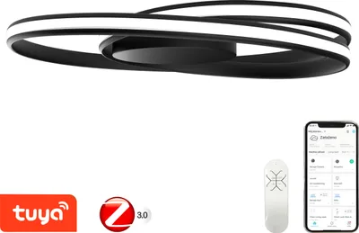 Obrázek produktu pro Immax NEO ROUND Smart stropní svítidlo D70cm 35W černé Zigbee 3.0