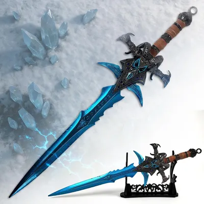 Productafbeelding van Solidchoice - Frostmourne Deluxe Briefopener in Zwaardvorm 30 cm
