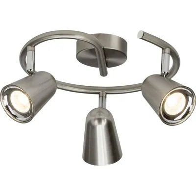 Produktbild von Brilliant LED Deckenleuchte Spot Nifty Eisen 3 x 4W 1050lm warmweiß 3000K schwenkbar