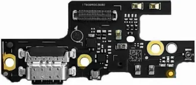 Produktbild von Clappio, Ersatzteil USB-C Ladebuchse mit Mikrofon für Xiaomi Redmi Note 7, Schwarz