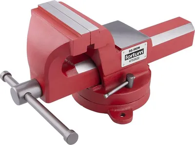 Produktbild von Fortum Schraubstock (4752622) Drehschraubstock mit Amboss, 100mm, Sphäroguss
