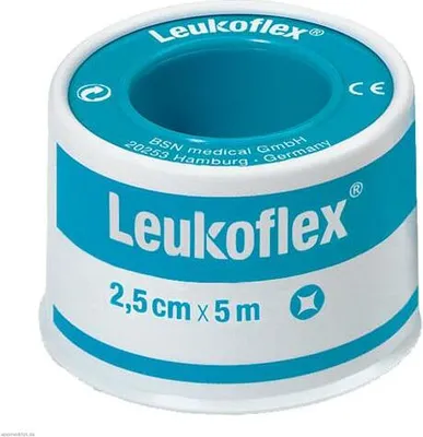 Produktbild von Leukoflex Verbandpfl.2,5 cmx5 m 1 St