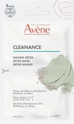 Immagine prodotto di Avène CLEANANCE maschera detox 2 x 6 ml