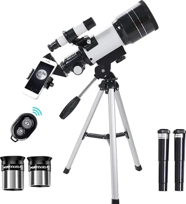 Obrázek produktu pro Astronomické dalekohledy pro děti dospělé Profesionální astronomický dalekohled se stativem a bezdrátovým dálkovým ovládáním