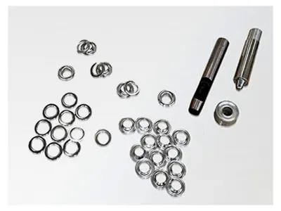 Produktbild von Reparaturset 12mm mit 20 Ösen - für Partyzelte, Faltpavillons, Gartenpavillons