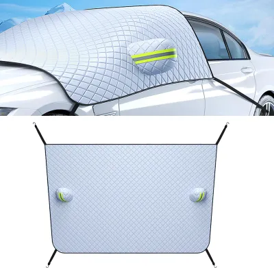 Produktbild von Auto-Windschutzscheiben-Eis-Schnee-Abdeckung, winddicht, UV-beständig, Seitenspiegelschutz, Sonnenschutz für Fahrzeug, SUV