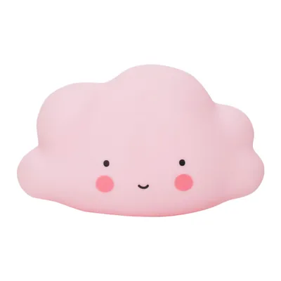 Zdjęcie produktu dla Ikonka, lampka nocna chmurka różowa CUTE