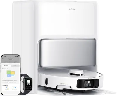 Produktbild von MOVA P50 Pro Ultra Saugroboter mit Wischfunktion, 19.000 Pa Saugkraft, 75 ℃ Heißwasser-Moppwäsche, automatische Reinigung