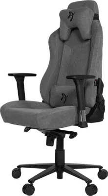 Produktbild von Arozzi VERNAZZA SOFT FABRIC Gaming-Stuhl, aschgrau