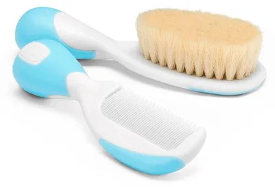 Productafbeelding van Kamm en borstel Chicco, geschikt vanaf 0 maanden, blauw