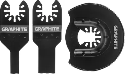 Zdjęcie produktu dla GRAPHITE Zestaw brzeszczotów do metalu, 3 szt.