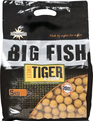 Immagine prodotto di Dynamite Baits Big Fish Sweet Tiger & Corn 5 kg 20 mm