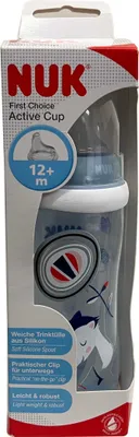 Produktbild von Nuk First Choice Flexi Cup 12+ Monate Mit Weichem Trinkhalm 300 ml