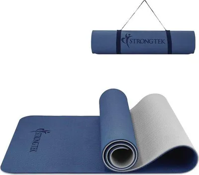 Produktbild von Famanu Yogamat Extra Dick 8 mm - Antirutsch Fitnessmatte für Pilates und Yoga