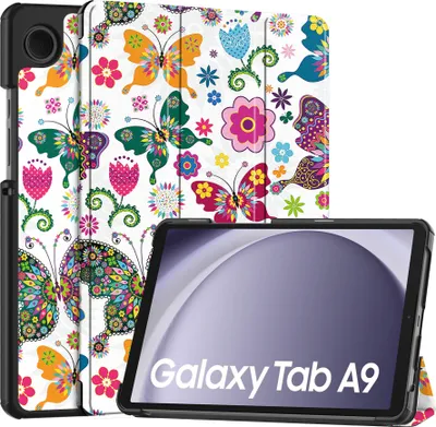 Zdjęcie produktu dla Etui na tablet Samsung Galaxy Tab A9 X110 X115 X117 2023 8,7 cala z funkcją podstawki i automatycznym usypianiem/budzeniem