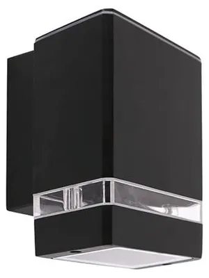 Produktbild von Gartenfassadenleuchte schwarz 35W IP54 BRUNO D GU10 Ideus 04006