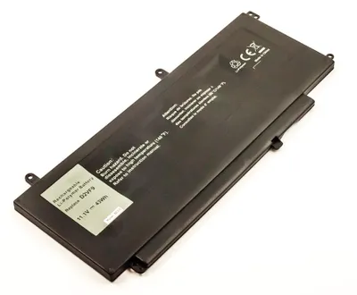 Immagine prodotto di Batteria di ricambio per Dell  0PXR51, 0YGR2V, D2VF9, PXR51 ai polimeri di litio, 11,1 V, 3870 mAh, 43 Wh